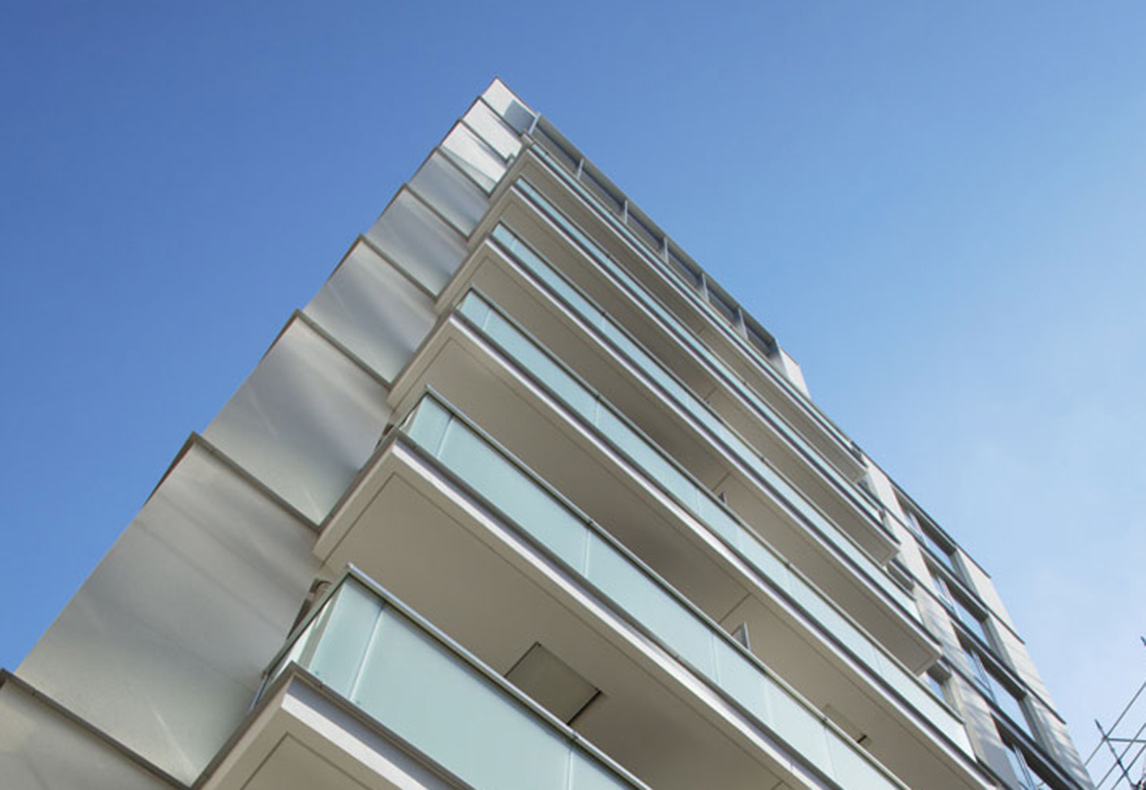 IPSE広尾 外観夕景