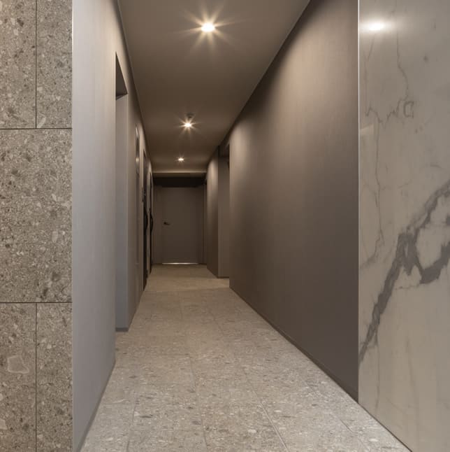 IPSE⼾越公園 共用廊下